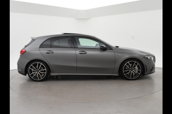Mercedes-Benz A-Klasse AMG 35 4MATIC 306 PK ORIG. NL PANORAMA | BURMESTER | 360 CAMERA | MAGNO MOUNTAIN GRAY | PERFORMANCE SEATS
