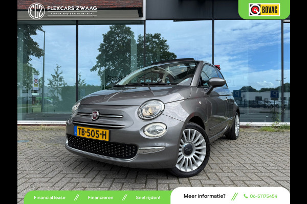 Fiat 500C 0.9 TwinAir Turbo Lounge - Automaat - Panodak - Navi - Climate - Org.NL