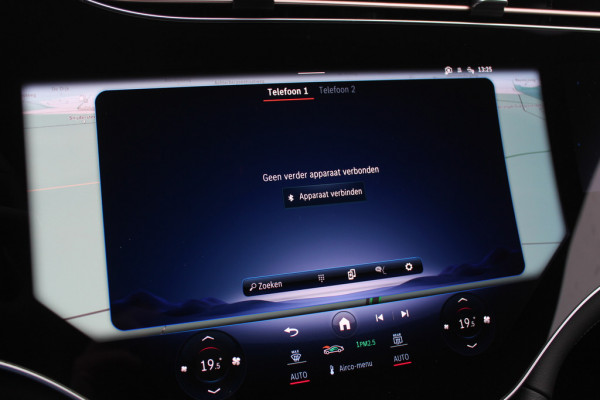 Mercedes-Benz EQS 450+ Edition 1 108 kWh / Hyperscreen / Panoramadak / 360Camera / Head-up / Burmester 3D Audio / Achterasbesturing / Laser LED / 21'' / Sfeerverlichting / Luchtvering / Keyless / Stoelventilatie / Dodehoek / DAB / A