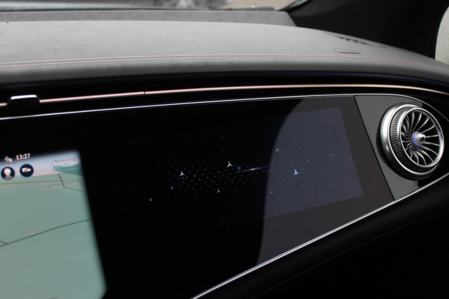 Mercedes-Benz EQS 450+ Edition 1 108 kWh / Hyperscreen / Panoramadak / 360Camera / Head-up / Burmester 3D Audio / Achterasbesturing / Laser LED / 21'' / Sfeerverlichting / Luchtvering / Keyless / Stoelventilatie / Dodehoek / DAB / A