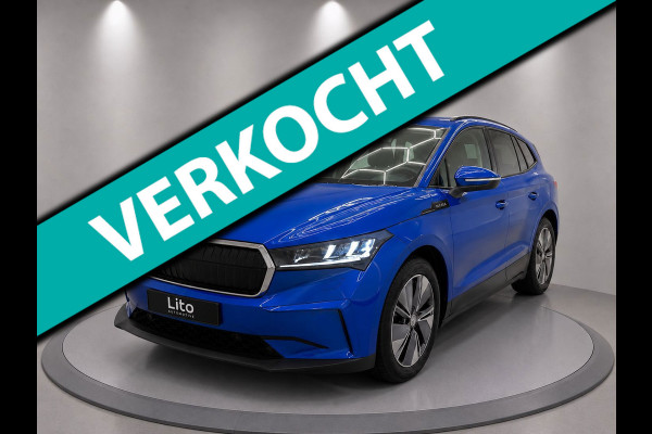 Škoda ENYAQ iV 60|1/2 LEDER|NAVI|AIRCO|NL-AUTO|NAP|ELECTRIC|