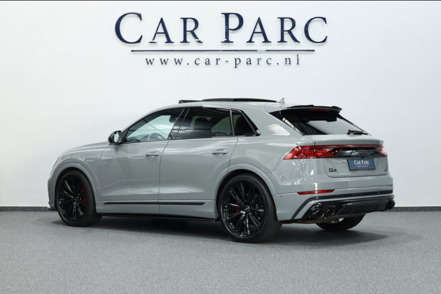 Audi Q8 55 TFSI quattro 340+PK 3x S-line BTW/MAXTON//VIRTUAL/SFEER/PANO/LUCHT/RS ZETELS+S.VERWARMING/22"/CAM/ACC/12 MND GARANTIE