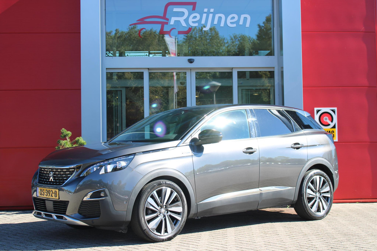 Peugeot 3008 1.6 180PK AUTOMAAT GT LINE | NAVIGATIE | CAMERA | APPLE CARPLAY/ANDROID AUTO | CLIMATE CONTROL | CRUISE CONTROL | FULL LED KOPLAMPEN | MISTLAMPEN VOOR | AFNEEMBARE TREKHAAK | 19" LICHTMETALEN VELGEN |