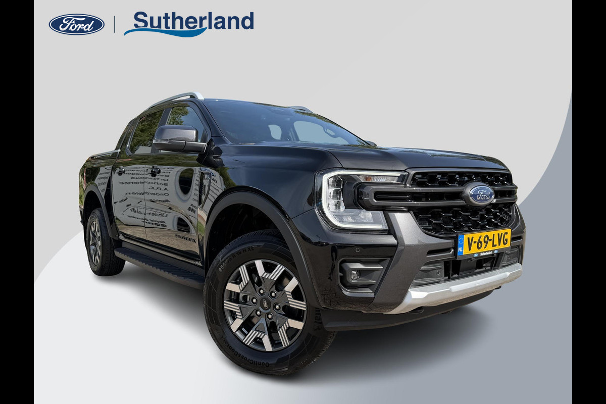 Ford Ranger 2.3 Double Cab Wildtrak | SCI | PHEV | 281pk |  5 persoons! | Technology Pack Plus Trailer | Cargo Area Pack | Power Rollertop | Prijs excl. BTW incl. BPM | laadkabel mode 3 16A