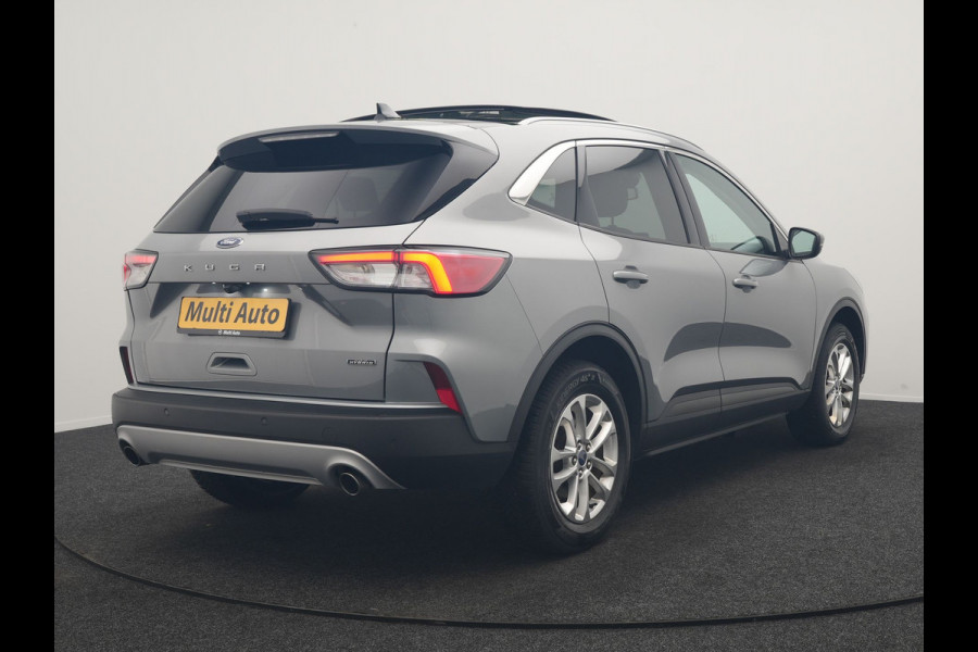 Ford Kuga 2.5 PHEV Titanium 225pk Dealer O.H. | Trekhaak Afn. | Panodak | Camera | Stoelen & Stuur Verwarmd | Apple Carplay | Keyless | Virtual | Cruise Control | Navigatie | DAB | Plug In Hybrid |