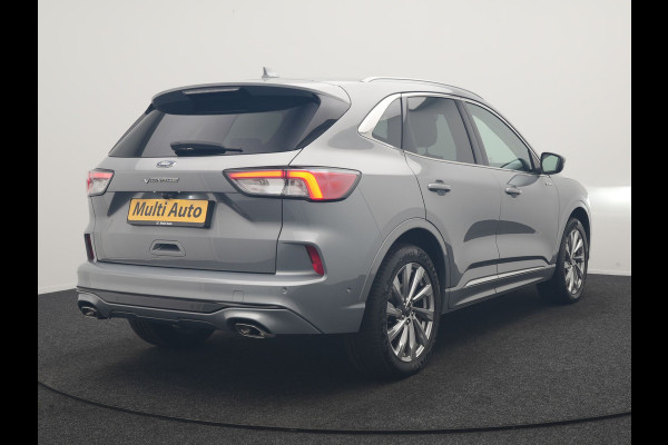 Ford Kuga 2.5 PHEV Vignale 225pk Dealer O.H. | Trekhaak Afn. | Adaptive Cruise | 360 Camera | Bang & Olufsen | Lederen Sportstoelen Memory & Verwarmd | Stuur Verwarmd | Apple Carplay | Keyless | BLIS | Navigatie | DAB | Plug In Hybrid |
