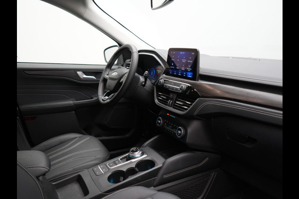 Ford Kuga 2.5 PHEV Vignale 225pk Dealer O.H. | Trekhaak Afn. | Adaptive Cruise | 360 Camera | Bang & Olufsen | Lederen Sportstoelen Memory & Verwarmd | Stuur Verwarmd | Apple Carplay | Keyless | BLIS | Navigatie | DAB | Plug In Hybrid |