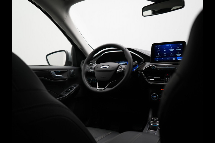 Ford Kuga 2.5 PHEV Vignale 225pk Dealer O.H. | Trekhaak Afn. | Adaptive Cruise | 360 Camera | Bang & Olufsen | Lederen Sportstoelen Memory & Verwarmd | Stuur Verwarmd | Apple Carplay | Keyless | BLIS | Navigatie | DAB | Plug In Hybrid |