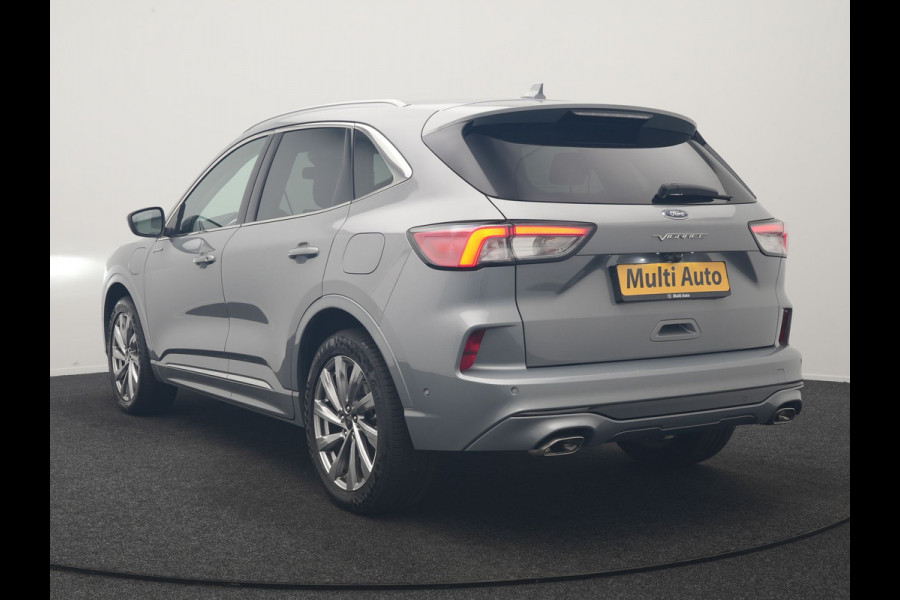 Ford Kuga 2.5 PHEV Vignale 225pk Dealer O.H. | Trekhaak Afn. | Adaptive Cruise | 360 Camera | Bang & Olufsen | Lederen Sportstoelen Memory & Verwarmd | Stuur Verwarmd | Apple Carplay | Keyless | BLIS | Navigatie | DAB | Plug In Hybrid |