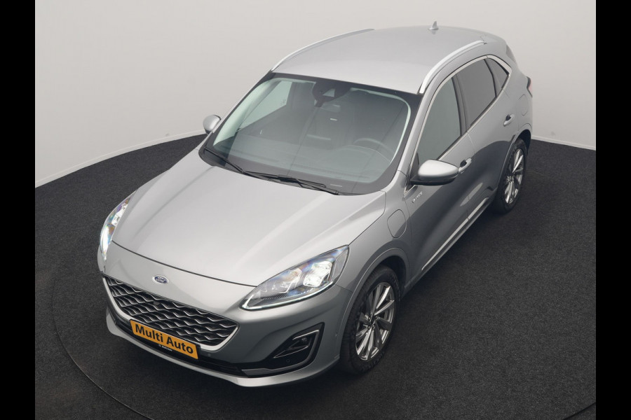 Ford Kuga 2.5 PHEV Vignale 225pk Dealer O.H. | Trekhaak Afn. | Adaptive Cruise | 360 Camera | Bang & Olufsen | Lederen Sportstoelen Memory & Verwarmd | Stuur Verwarmd | Apple Carplay | Keyless | BLIS | Navigatie | DAB | Plug In Hybrid |