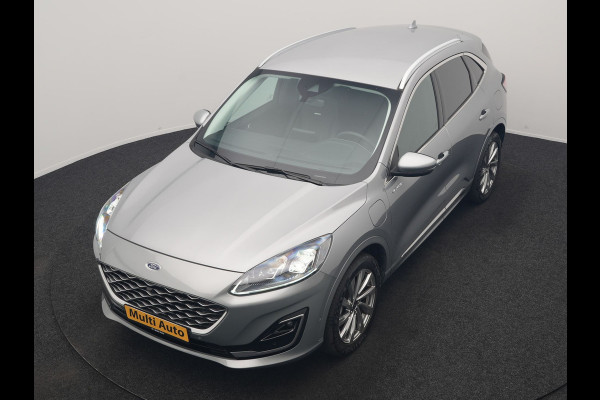 Ford Kuga 2.5 PHEV Vignale 225pk Dealer O.H. | Trekhaak Afn. | Adaptive Cruise | 360 Camera | Bang & Olufsen | Lederen Sportstoelen Memory & Verwarmd | Stuur Verwarmd | Apple Carplay | Keyless | BLIS | Navigatie | DAB | Plug In Hybrid |