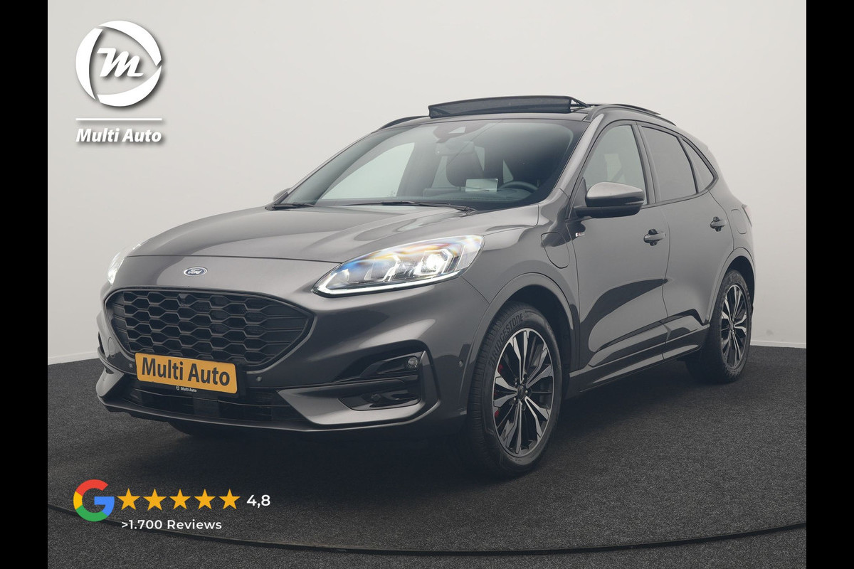 Ford Kuga 2.5 PHEV ST-Line X 225pk Dealer O.H. | Trekhaak Afn. | Panodak | Adaptive Cruise | Head Up | 360 Camera | Bang  & Olufsen | Alcantara Sportstoelen Verwarmd | Stuur Verwarmd | Keyless | BLIS | Apple Carplay | Navigatie | DAB | Plug In Hybrid |