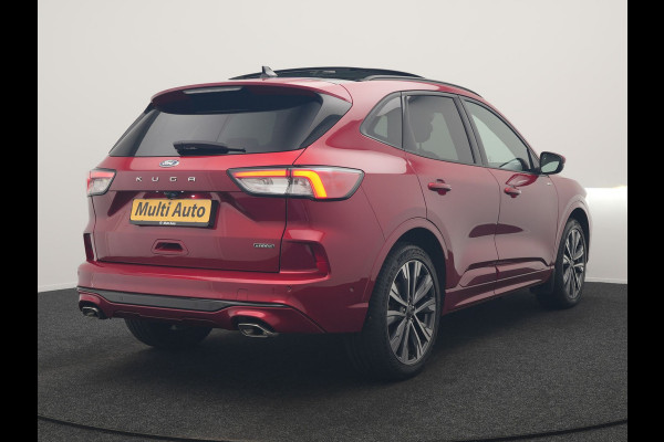 Ford Kuga 2.5 PHEV ST-Line X 225pk Dealer O.H. | Trekhaak Af Fabriek | Panodak | Adaptive Cruise | Head Up | 360 Camera | Bang & Olufsen | Alcantara Sporstoelen Verwarmd | Stuur Verwarmd | Blis | Keyless | Navigatie | DAB | 20"L.M | Plug In Hybrid |