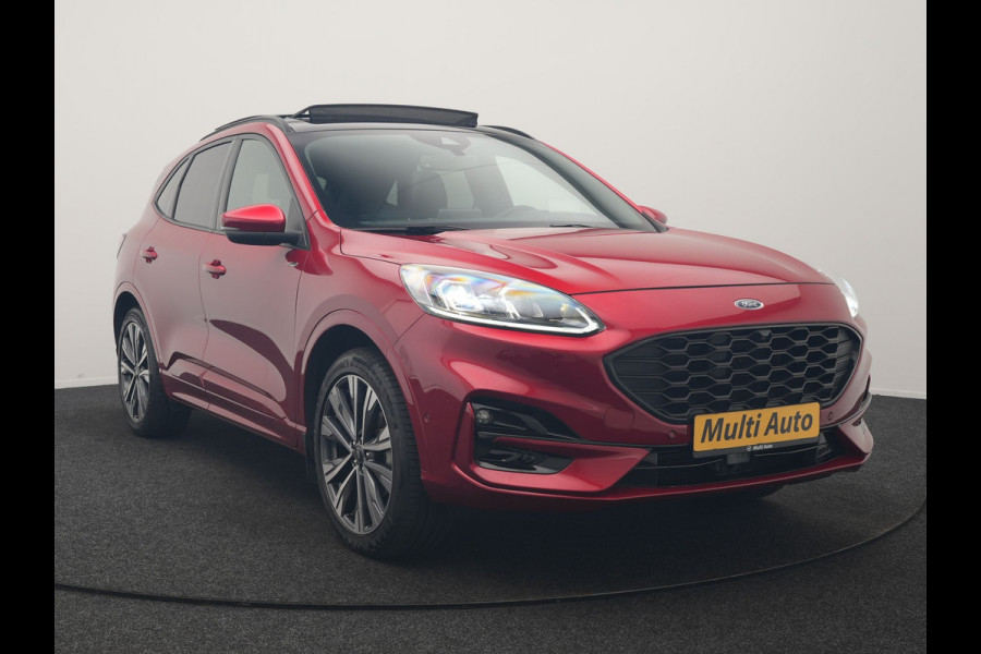 Ford Kuga 2.5 PHEV ST-Line X 225pk Dealer O.H. | Trekhaak Af Fabriek | Panodak | Adaptive Cruise | Head Up | 360 Camera | Bang & Olufsen | Alcantara Sporstoelen Verwarmd | Stuur Verwarmd | Blis | Keyless | Navigatie | DAB | 20"L.M | Plug In Hybrid |