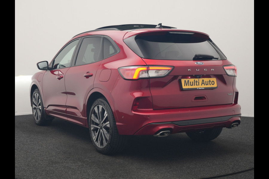Ford Kuga 2.5 PHEV ST-Line X 225pk Dealer O.H. | Trekhaak Af Fabriek | Panodak | Adaptive Cruise | Head Up | 360 Camera | Bang & Olufsen | Alcantara Sporstoelen Verwarmd | Stuur Verwarmd | Blis | Keyless | Navigatie | DAB | 20"L.M | Plug In Hybrid |