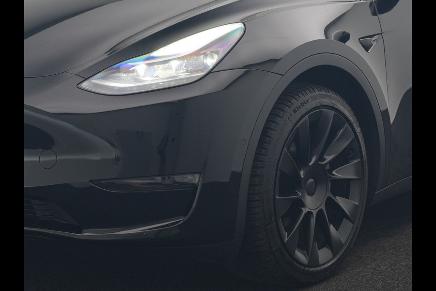 Tesla Model Y Long Range AWD 75 kWh 441pk | Full Self-Driving Capability | Panodak | Adaptive Cruise | 360 Camera | Lederen Sportstoelen Memory & Verwarmd | Navigatie |