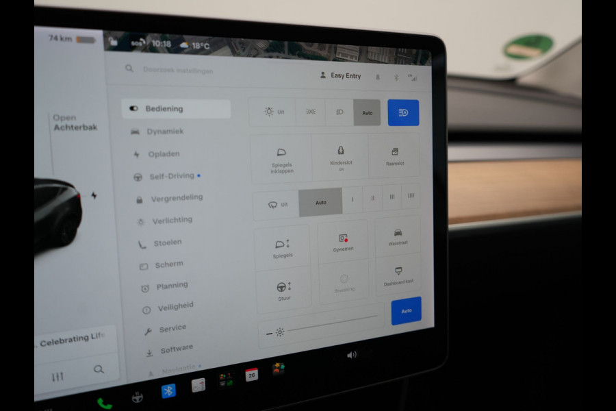 Tesla Model Y Long Range AWD 75 kWh 441pk | Full Self-Driving Capability | Panodak | Adaptive Cruise | 360 Camera | Lederen Sportstoelen Memory & Verwarmd | Navigatie |