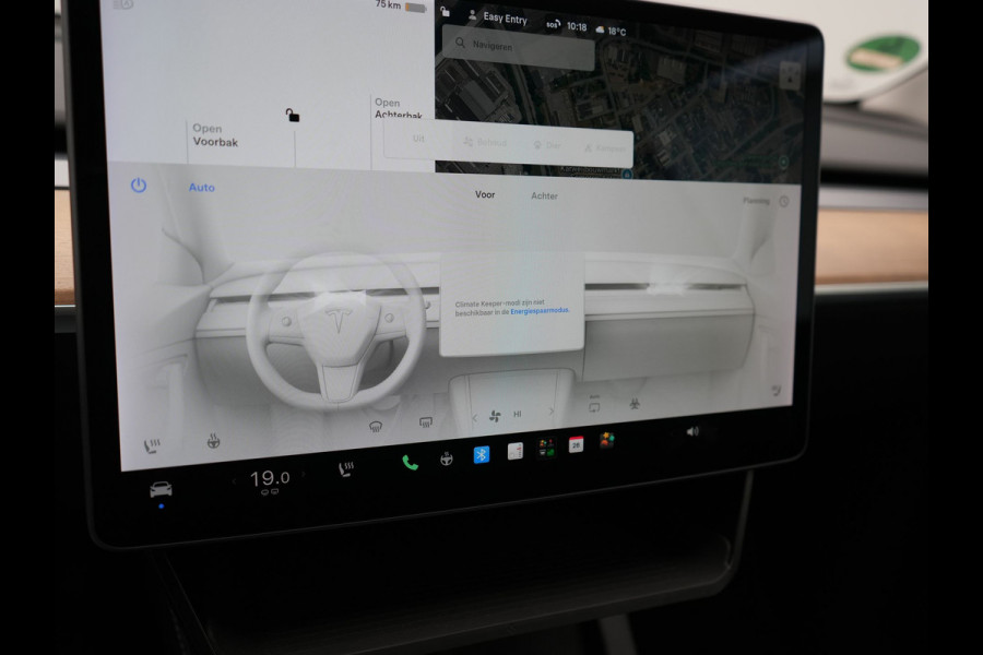 Tesla Model Y Long Range AWD 75 kWh 441pk | Full Self-Driving Capability | Panodak | Adaptive Cruise | 360 Camera | Lederen Sportstoelen Memory & Verwarmd | Navigatie |