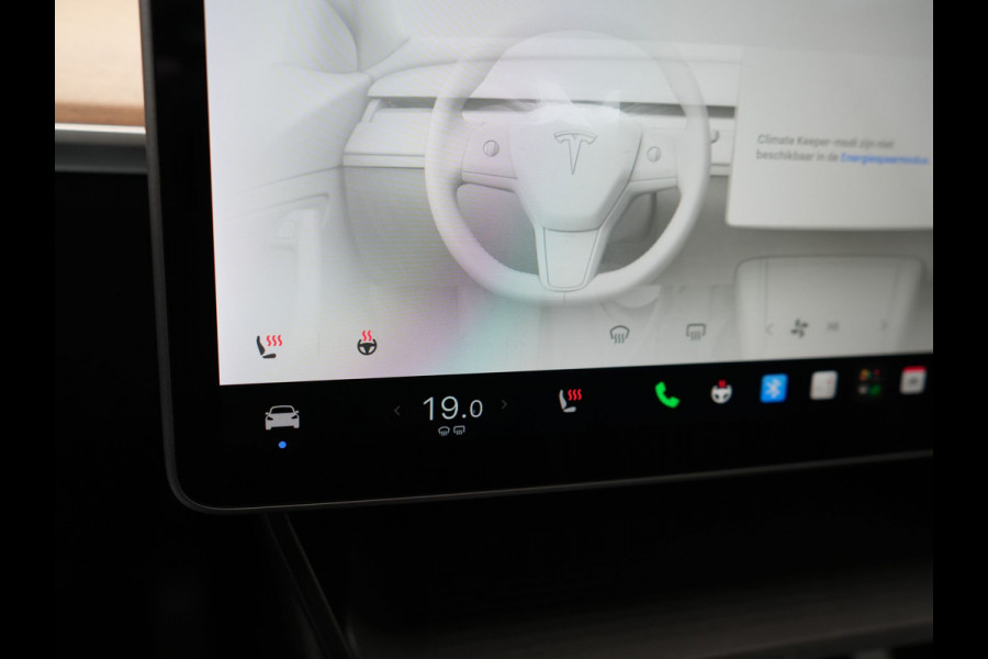 Tesla Model Y Long Range AWD 75 kWh 441pk | Full Self-Driving Capability | Panodak | Adaptive Cruise | 360 Camera | Lederen Sportstoelen Memory & Verwarmd | Navigatie |