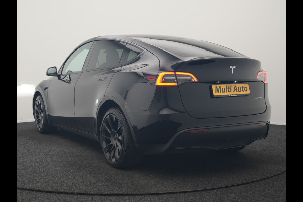 Tesla Model Y Long Range AWD 75 kWh 441pk | Full Self-Driving Capability | Panodak | Adaptive Cruise | 360 Camera | Lederen Sportstoelen Memory & Verwarmd | Navigatie |