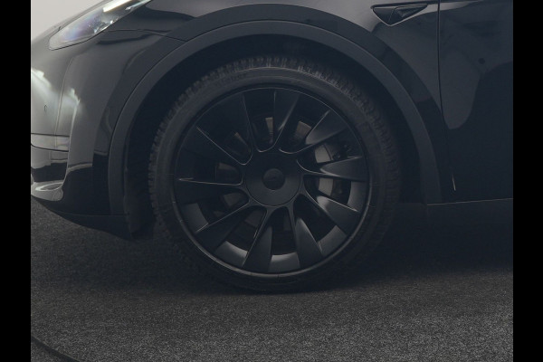 Tesla Model Y Long Range AWD 75 kWh 441pk | Full Self-Driving Capability | Panodak | Adaptive Cruise | 360 Camera | Lederen Sportstoelen Memory & Verwarmd | Navigatie |