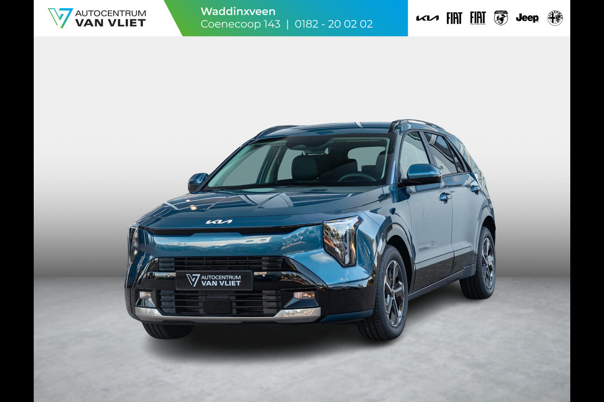 Kia Niro 1.6 GDi Hybrid DynamicLine | Actieprijs* | Snel leverbaar | Nieuw model | Navi. | Clima. | Adapt. Cruise. | Parkeersensoren | Achteruitrijcamera | Bekleding In Stof/Lederlook