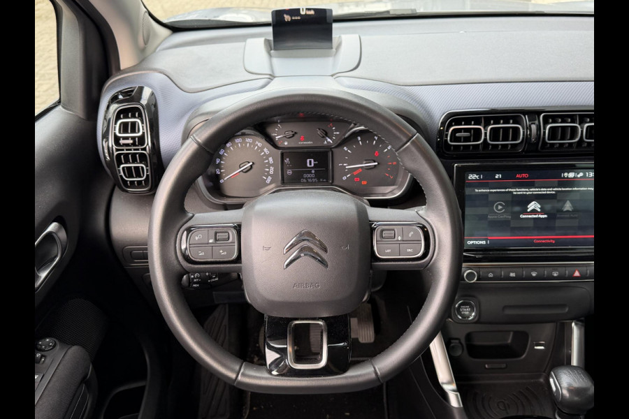 Citroën C3 Aircross 1.2 PureTech Shine Ripcurl 17"/Trekhaak/Stoelverwarming/Head-up/Camera/Apple Carplay & Android Auto