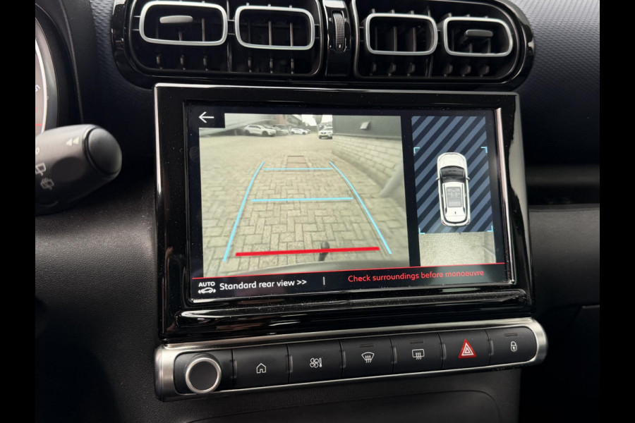 Citroën C3 Aircross 1.2 PureTech Shine Ripcurl 17"/Trekhaak/Stoelverwarming/Head-up/Camera/Apple Carplay & Android Auto