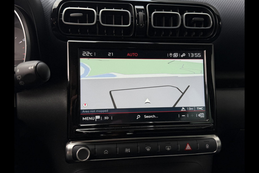 Citroën C3 Aircross 1.2 PureTech Shine Ripcurl 17"/Trekhaak/Stoelverwarming/Head-up/Camera/Apple Carplay & Android Auto