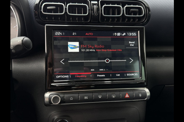 Citroën C3 Aircross 1.2 PureTech Shine Ripcurl 17"/Trekhaak/Stoelverwarming/Head-up/Camera/Apple Carplay & Android Auto