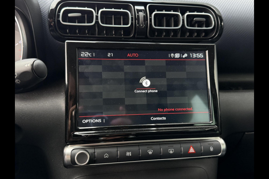 Citroën C3 Aircross 1.2 PureTech Shine Ripcurl 17"/Trekhaak/Stoelverwarming/Head-up/Camera/Apple Carplay & Android Auto