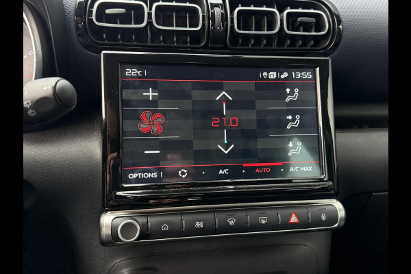 Citroën C3 Aircross 1.2 PureTech Shine Ripcurl 17"/Trekhaak/Stoelverwarming/Head-up/Camera/Apple Carplay & Android Auto