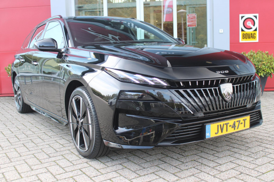 Peugeot e-308 SW GT 54 kWh | 360° CAMERA | ELEKTRISCHE STOEL VERSTELLING MET MASAGE FUNTIE | VOORSTOELEN VERWARMD | ALCANTARA BEKLEDING | DRAADLOZE APPLE CARPLAY/ANDROID AUTO | DAB+ RADIO | ADAPTIVE CRUISE CONTROL | 17" LICHTMETALEN VELGEN | CLIMATE CONTROL | ELEKTRISCH BEDIENBARE ACHTERKLEP |