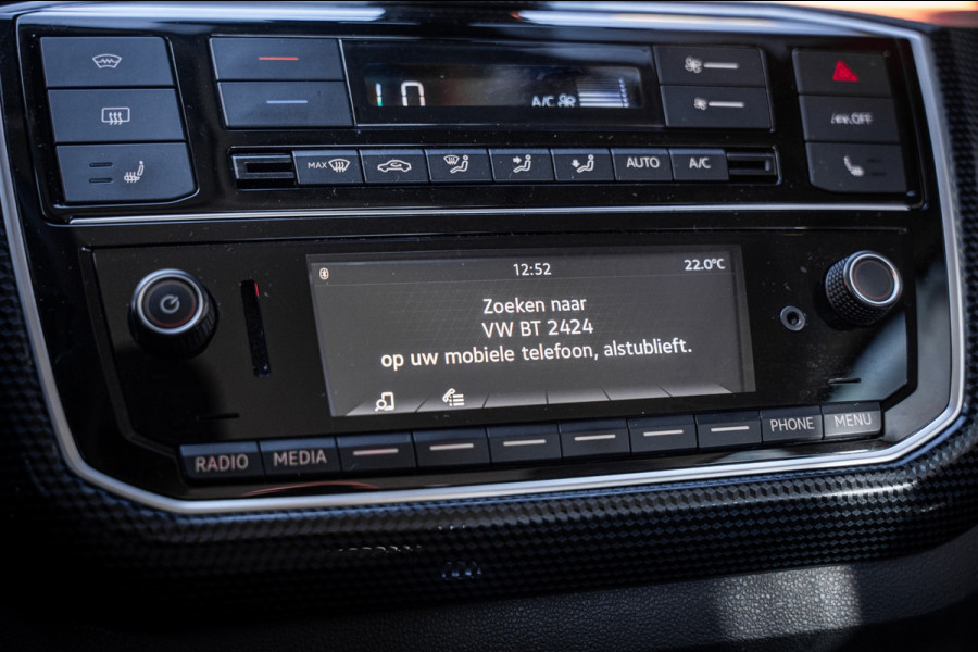 Volkswagen e-Up! 32Kwh Accu tot 315km radius | Cruise | Climate | Aut. | PDC | Stoelverwarming | Voorruitverwarming | SoH 90%
