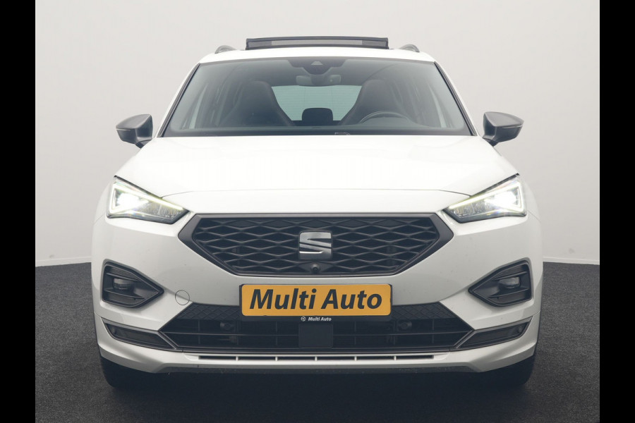 Seat Tarraco 1.4 TSI e-Hybrid PHEV FR Business Intense 245pk Dealer O.H | Trekhaak Af Fabriek | Panodak | Adaptive Cruise | 360 Camera | Sportstoelen Memory & Verwarmd | Keyless | Blis | Stuur Verwarmd | Apple Carplay | Sfeerverlichting | Navigatie | DAB | 20"L.M | Plug In Hybrid