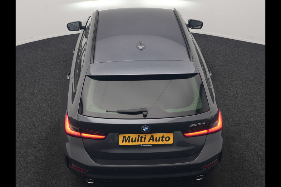 BMW 3 Serie Touring 330e Sportline PHEV 293pk Dealer O.H | Trekhaak Af Fabriek | Camera | Cruise Control | Lederen Sportstoelen Verwarmd | Apple Carplay | Virtual | Navigatie | Sfeerverlichting | DAB | 17"L.M |