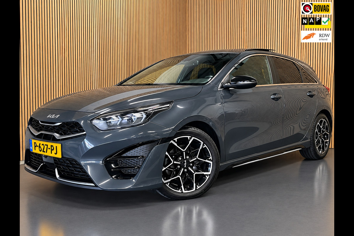 Kia Ceed 1.5 T-GDi GT-Line|160PK|AUTOMAAT|AFN. TREKH|ACC|PANO|CARPLAY+ANDROID|STOEL+STUURVERW|CAMERA|CLIMA+CRUISE|NAV|NAP|NL|1eEIG