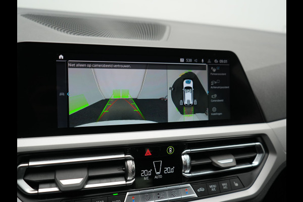 BMW 3 Serie Touring 330e Sportline PHEV 293pk | Trekhaak Af Fabriek | Adaptive Cruise | Head Up | 360 Camera | Lederen Sportstoelen Verwarmd | BLIS | Apple Carplay | Navigatie | DAB | Plug In Hybrid |