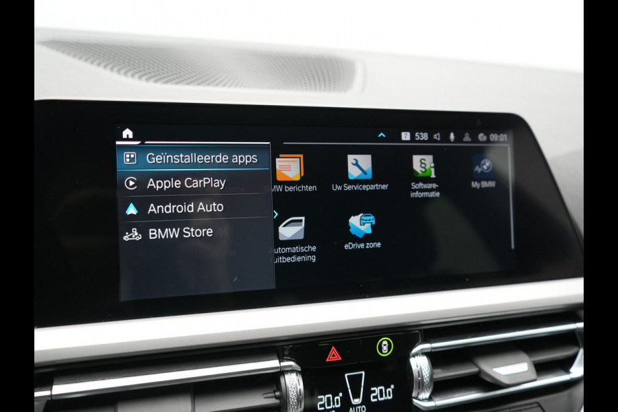 BMW 3 Serie Touring 330e Sportline PHEV 293pk | Trekhaak Af Fabriek | Adaptive Cruise | Head Up | 360 Camera | Lederen Sportstoelen Verwarmd | BLIS | Apple Carplay | Navigatie | DAB | Plug In Hybrid |