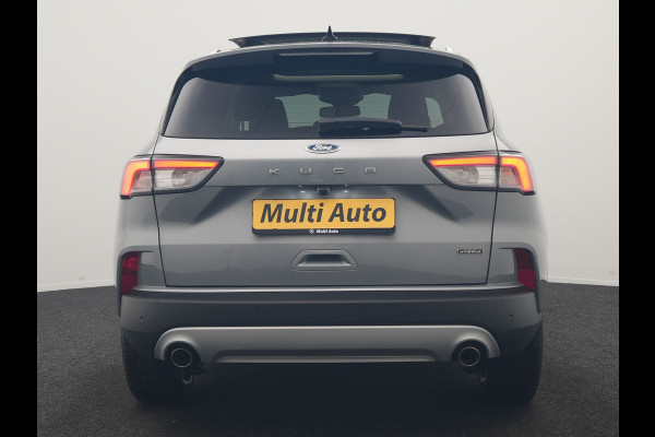 Ford Kuga 2.5 PHEV Titanium 225pk Dealer O.H. | Trekhaak Afn. | Panodak | Camera | Stoelen & Stuur Verwarmd | Apple Carplay | Keyless | Virtual | Cruise Control | Navigatie | DAB | Plug In Hybrid |