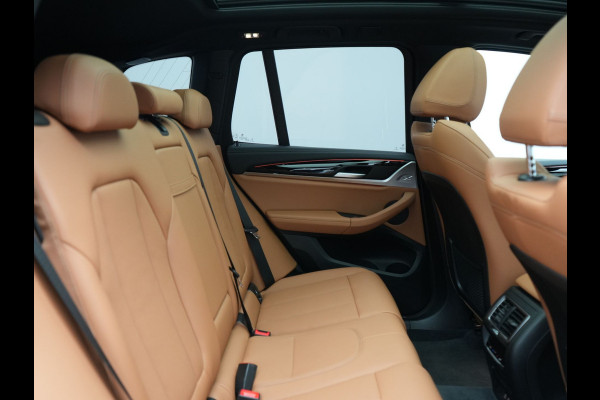 BMW iX3 M Sport 80 kWh 286pk Dealer O.H | Panodak | Adaptive Cruise | Camera | Lederen Sportstoelen Memory & Verwarmd | Sfeerverlichting | Blis | Apple Carplay | Navigatie | DAB | 19"L.M