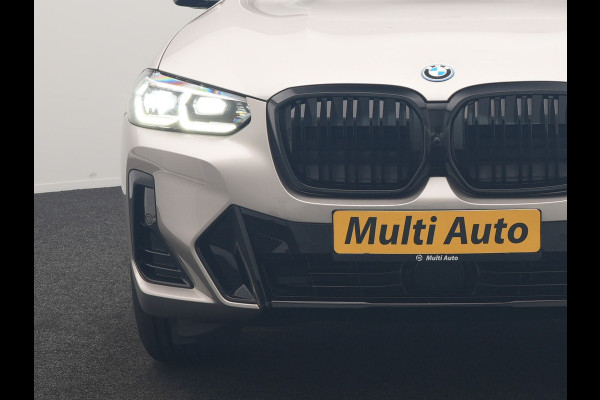 BMW iX3 M Sport 80 kWh 286pk Dealer O.H | Panodak | Adaptive Cruise | Camera | Lederen Sportstoelen Memory & Verwarmd | Sfeerverlichting | Blis | Apple Carplay | Navigatie | DAB | 19"L.M