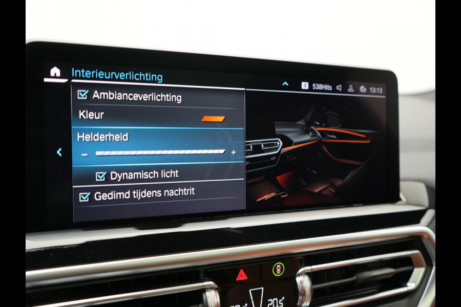 BMW iX3 M Sport 80 kWh 286pk Dealer O.H | Panodak | Adaptive Cruise | Camera | Lederen Sportstoelen Memory & Verwarmd | Sfeerverlichting | Blis | Apple Carplay | Navigatie | DAB | 19"L.M