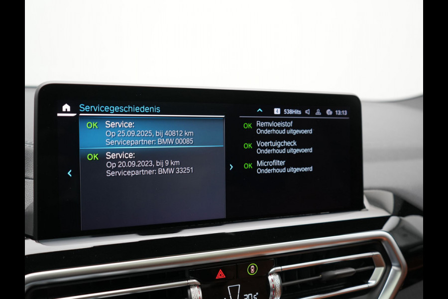 BMW iX3 M Sport 80 kWh 286pk Dealer O.H | Panodak | Adaptive Cruise | Camera | Lederen Sportstoelen Memory & Verwarmd | Sfeerverlichting | Blis | Apple Carplay | Navigatie | DAB | 19"L.M