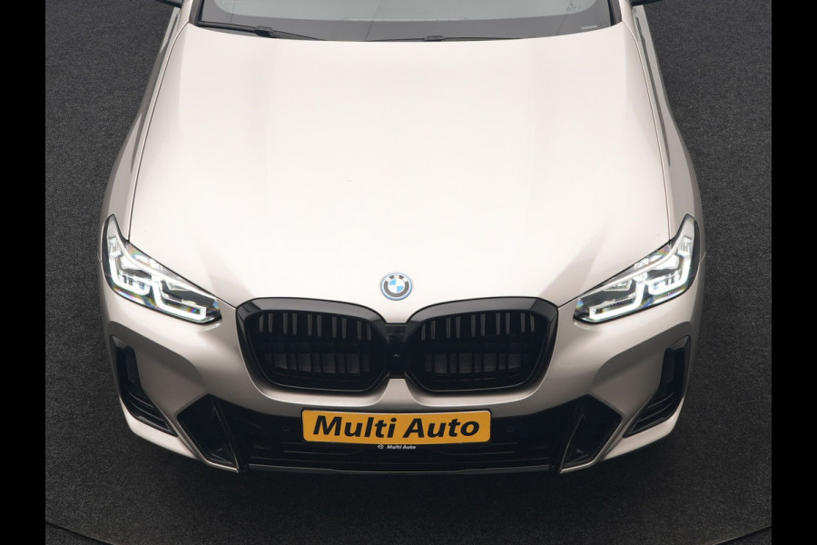 BMW iX3 M Sport 80 kWh 286pk Dealer O.H | Panodak | Adaptive Cruise | Camera | Lederen Sportstoelen Memory & Verwarmd | Sfeerverlichting | Blis | Apple Carplay | Navigatie | DAB | 19"L.M