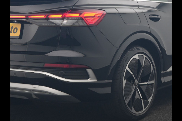 Audi Q4 Sportback e-tron 35 S Line 55 kWh 170pk Dealer O.H. | Panodak | Adaptive Cruise | Camera | Matrix LED | Lederen Comfortstoelen Verwarmd | Virtual Cockpit | Lane Assist | DAB | 21"L.M |