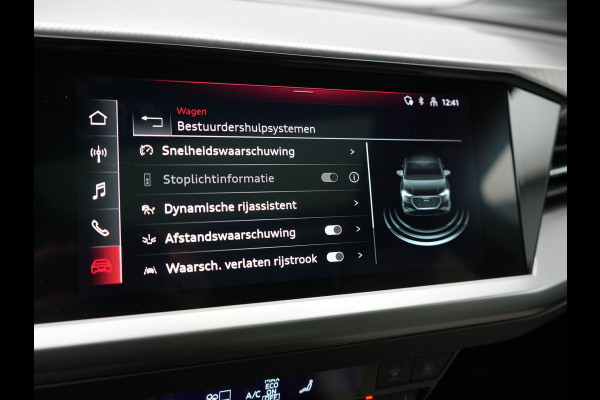Audi Q4 Sportback e-tron 35 S Line 55 kWh 170pk Dealer O.H. | Panodak | Adaptive Cruise | Camera | Matrix LED | Lederen Comfortstoelen Verwarmd | Virtual Cockpit | Lane Assist | DAB | 21"L.M |