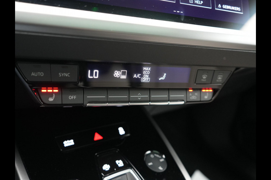 Audi Q4 Sportback e-tron 35 S Line 55 kWh 170pk Dealer O.H. | Panodak | Adaptive Cruise | Camera | Matrix LED | Lederen Comfortstoelen Verwarmd | Virtual Cockpit | Lane Assist | DAB | 21"L.M |
