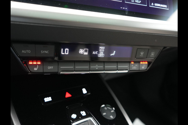 Audi Q4 Sportback e-tron 35 S Line 55 kWh 170pk Dealer O.H. | Panodak | Adaptive Cruise | Camera | Matrix LED | Lederen Comfortstoelen Verwarmd | Virtual Cockpit | Lane Assist | DAB | 21"L.M |
