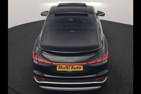 Audi Q4 Sportback e-tron 35 S Line 55 kWh 170pk Dealer O.H. | Panodak | Adaptive Cruise | Camera | Matrix LED | Lederen Comfortstoelen Verwarmd | Virtual Cockpit | Lane Assist | DAB | 21"L.M |
